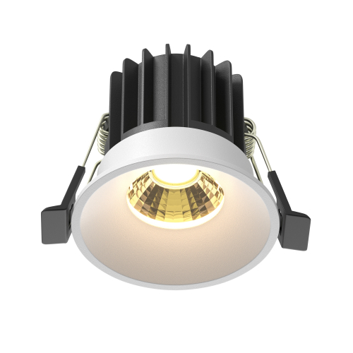 Встраиваемый светодиодный светильник Maytoni Round DL058-7W2.7K-W