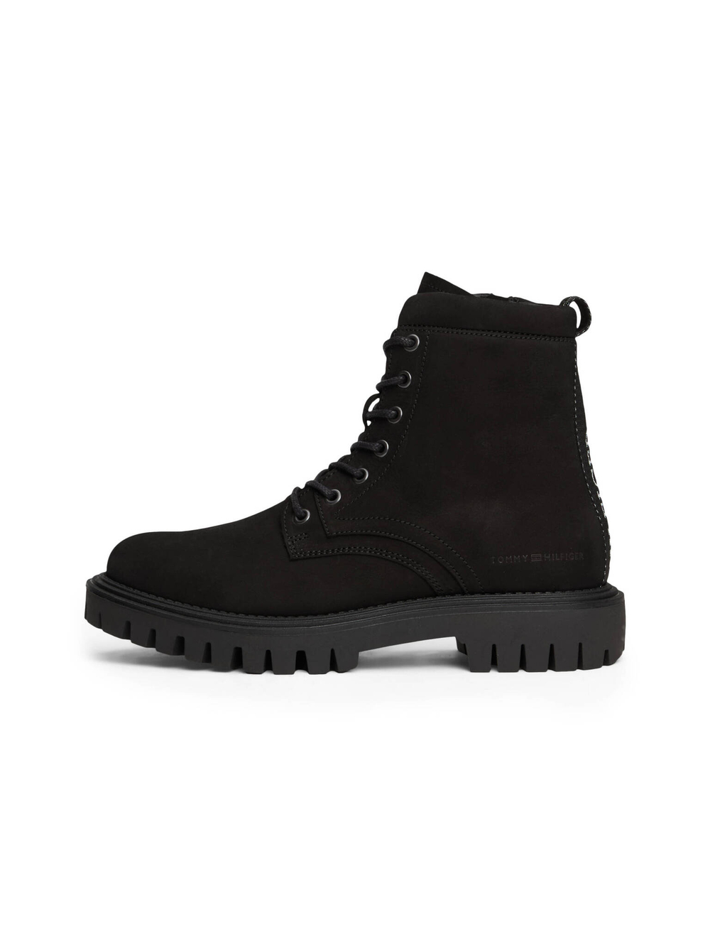 Кожаные трапперы Tommy Hilfiger - черный(FM0FM05149)