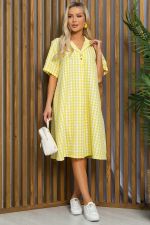 Платье Нежный бриз (желтое) П13433-2М LT Collection