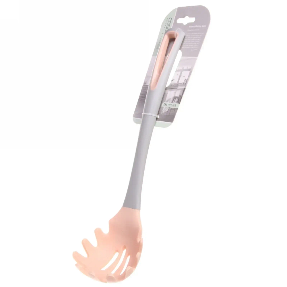 Ложка кухонная для спагетти силиконовая «Пастила» 32см