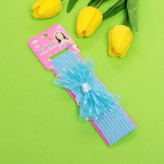 Повязка на голову детская на блистере «Little Krasa - Бритни», 6 цветов, 3,5*17 см