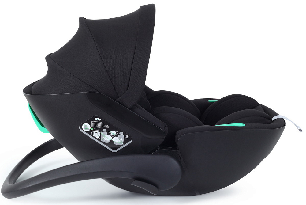 Детская коляска Rant Flex Therm Soft 3 в 1 с автокреслом Miro Black Forest Green