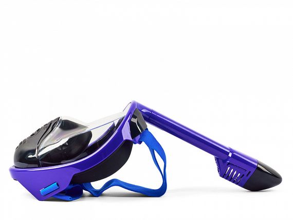 Маска полнолицевая Sargan Планета океан 2.0 синий/черный