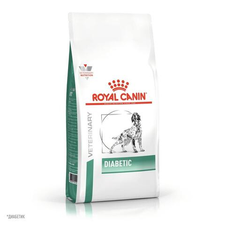 Royal Canin Diabetic DS 37 Canine Корм сухой диетический для взрослых собак при сахарном диабете 12 кг