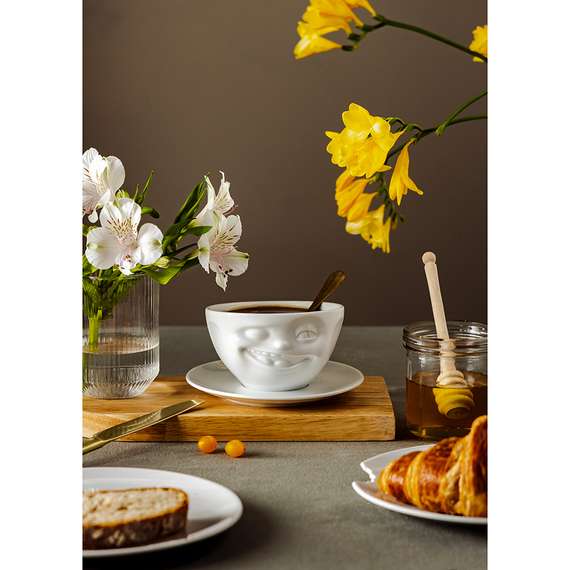 Чайная пара winking, 200 мл, белая