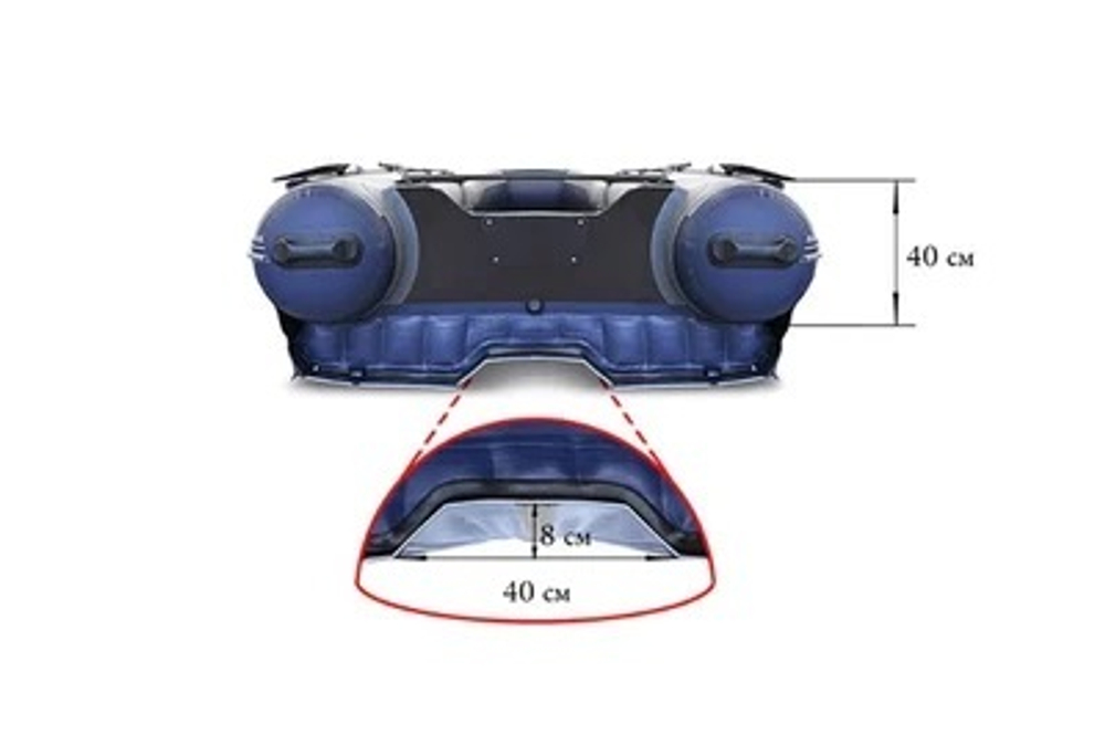 Лодка ПВХ ФЛАГМАН DK 370 IGLA JET