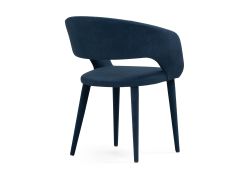 Стул на металлокаркасе Торган с чехлом катания дарк блю