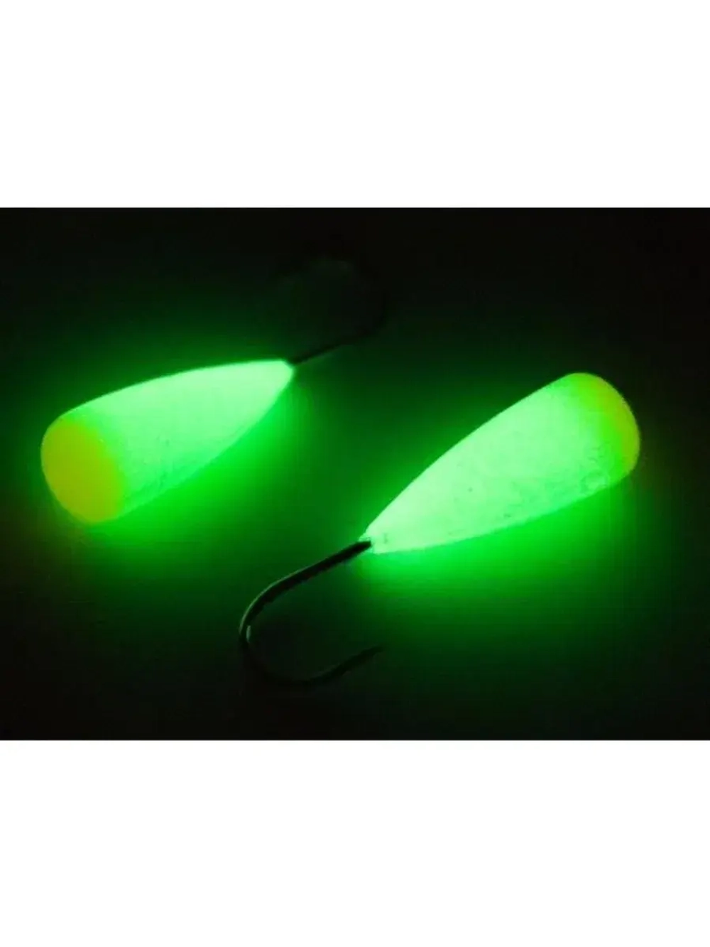 Мормышка Конус свечение Красное + Желтое MOK510RY 10шт/уп