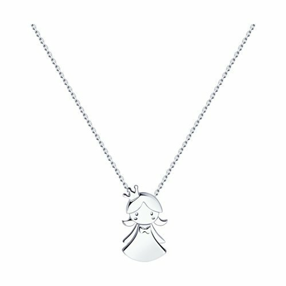 Колье из серебра