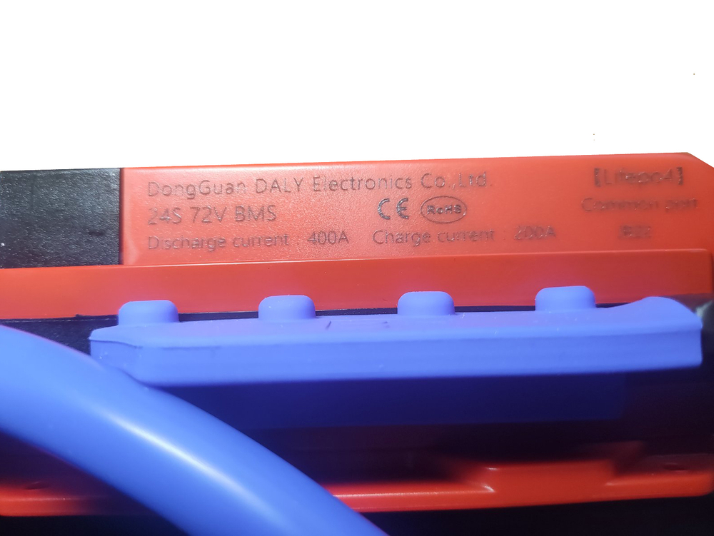 Плата контроля BMS Smart LiFePO4 24S 72V 400A