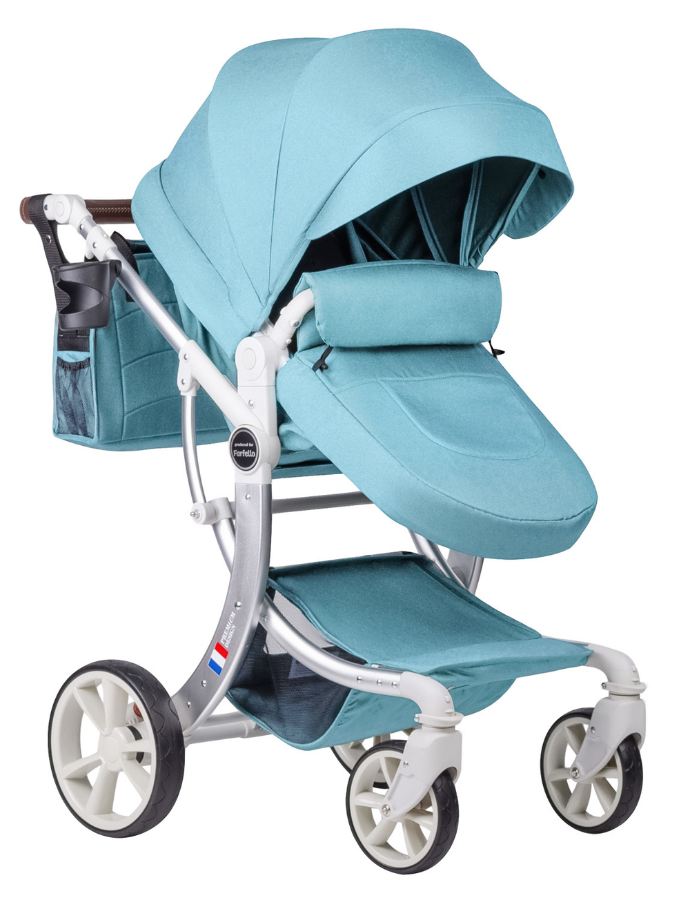 Коляска трансформер Aimile New Pearl (Мятный NDP-5)