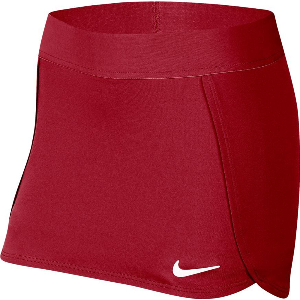 Юбка для девочки теннисная Nike Court Skirt STR - gym red/white