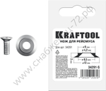 KRAFTOOL REISMUS, нож для рейсмуса (арт.34291) (34291-S)