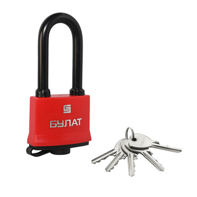Замок навесной Булат ВС 1-П54-01 ПЛ всепогодный 5 кл. d=8,6мм