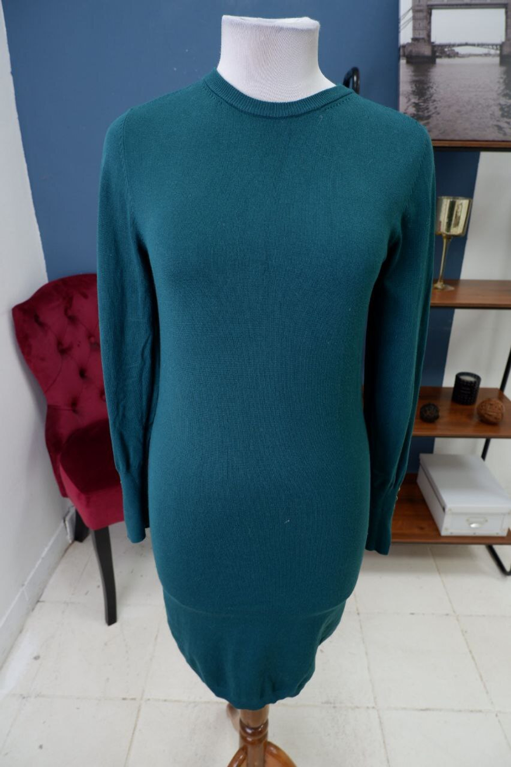 Платье Oodji трикотажное 46 размер