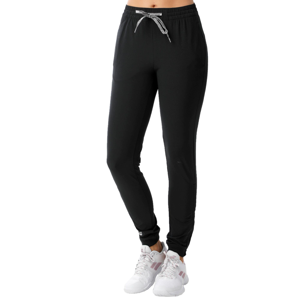 Женские теннисные брюки Babolat Play Training Pants Women - Black, Grey