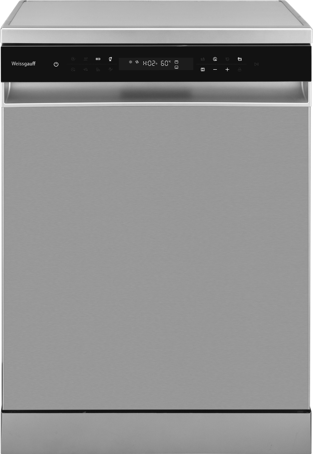 Отдельностоящая посудомоечная машина WEISSGAUFF 60см DW 6138 INVERTER TOUCH INOX (429984)