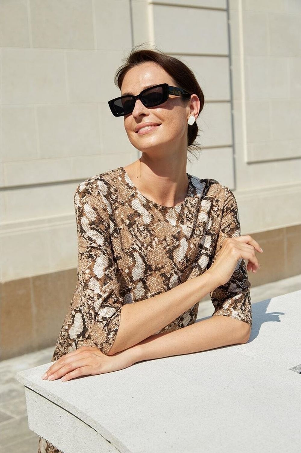 Платье Рига рептилия