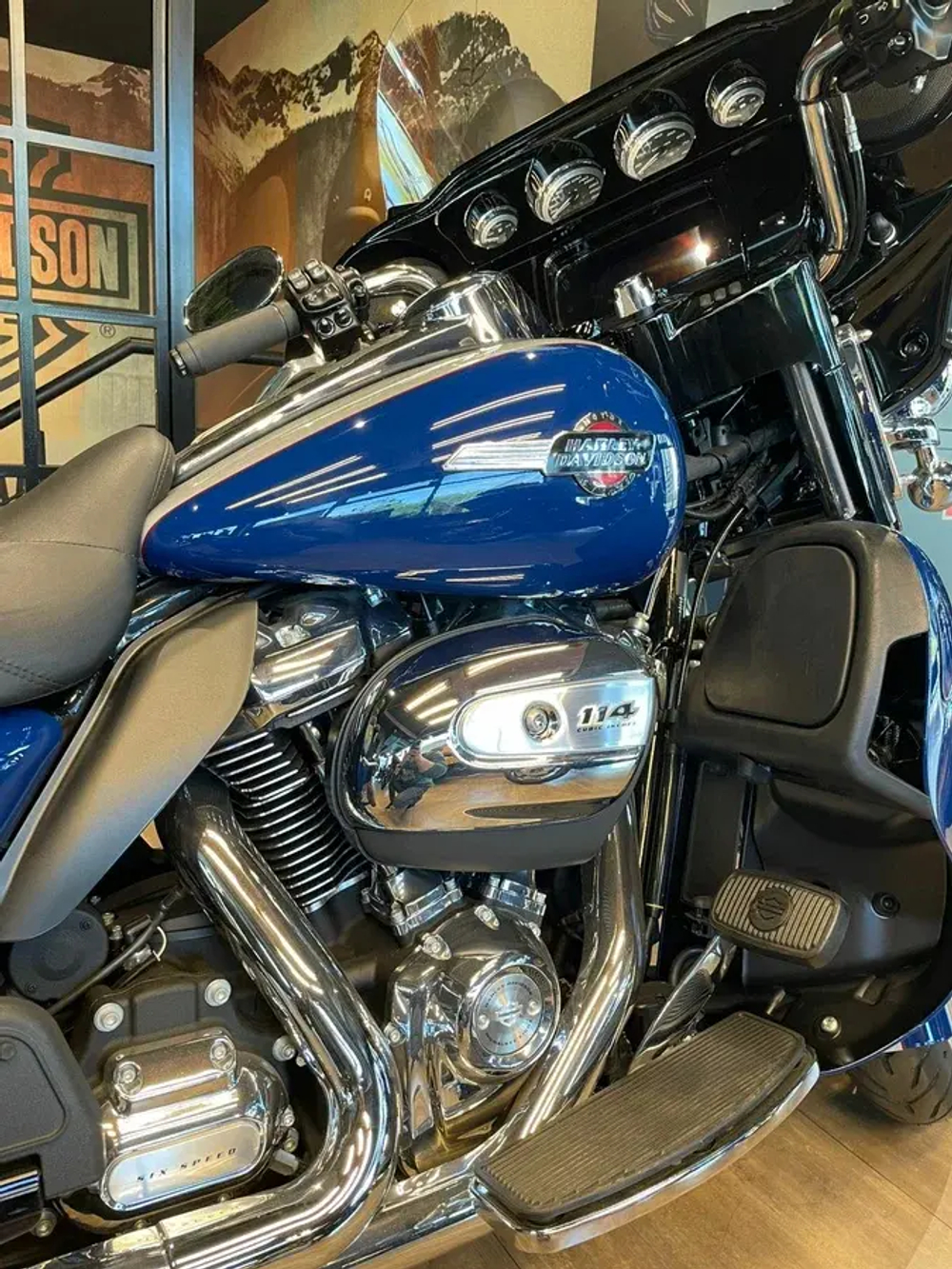 Harley-Davidson Ultra Limited Billiard Blue/хром, 2023 c НДС