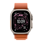 Умные часы Apple Watch Ultra 3 (2025) GPS + Cellular, 49mm, Natural Titanium Case with Terra Cotta Alpine Loop, M