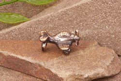 Бусина на темляк Самолет от мастерской Крымская бронза