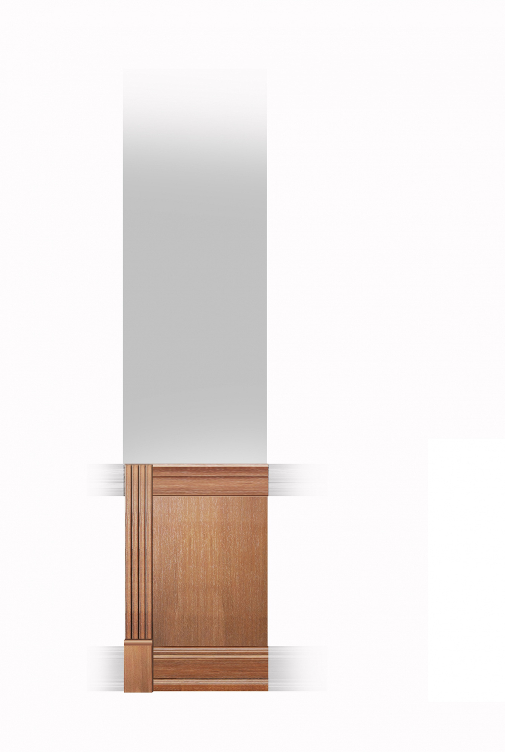 Пилястра в сборе завершающая «Президент Эконом»