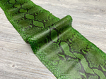 Acapulco Bright Green (0,4-0,6 мм), цв. Зеленый, кожа питона