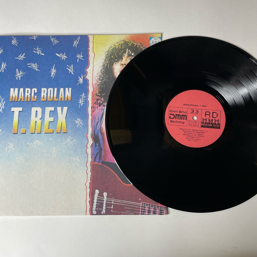 Винтажная виниловая пластинка LP Marc Bolan T. Rex (СССР 1991) Spaceball Ricochet