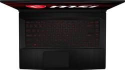Ноутбук MSI GF63 Thin 10UD-419XRU (9S7-16R512-419) 15.6";(1920x1080)IPS/ i5-10500H(2.5ГГц)/ 8Гб/ 512Gb SSD/ GeForce RTX 3050 Ti 4Гб/ нет DVD/ Без ОС/ Черный