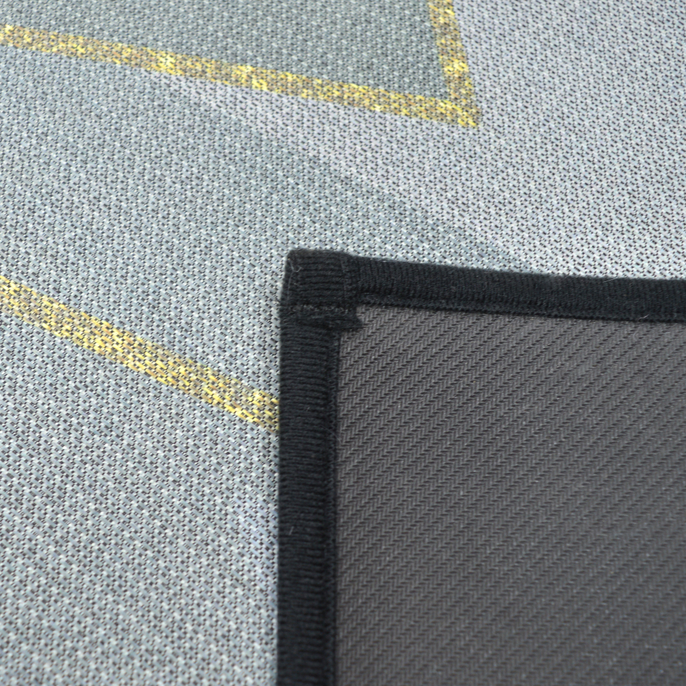 Коврик придверный 50*80см "Геометрия", полиэстер (3)