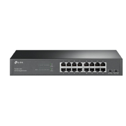 Коммутатор TP-Link TL-SG1016D Коммутатор с 16 гигабитными портами для размещения на столе или в стойке