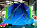 Надувная горка для зорба "Blue ramp"