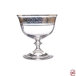 Набор креманок Crystalex Bohemia Клаудиа Золото V-D 105 мл(4 шт)