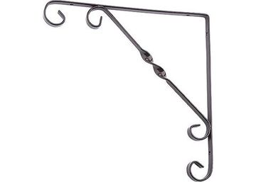 Кронштейн декоративный 150 х 150 мм, коричневый Сибртех 94054