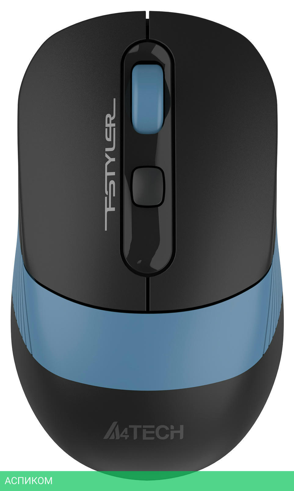 Мышь A4Tech Fstyler FB10C черный/синий