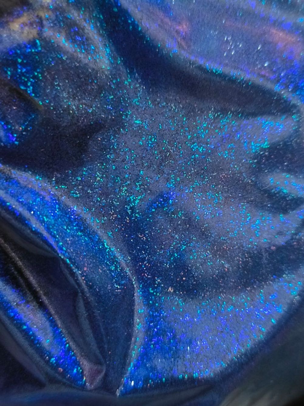 Блёстки Глиттеры 814-02мм - Тёмно-синий голографик - универсальные