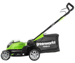 Газонокосилка аккумуляторная Greenworks G40LM40K4