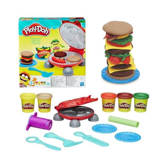Play-Doh Burger Barbecue Set