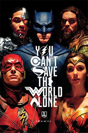 Постер Maxi DC Justice League Movie (Save The World) PP34233