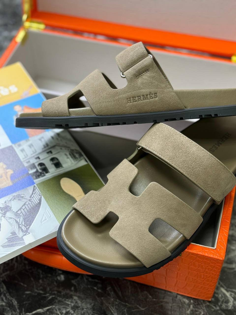 Шлепанцы Hermes