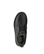 MENS SLIPPERS FLEX LEATHER - Black