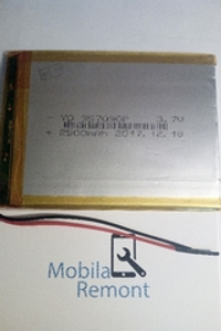 Аккумулятор универсальная 357090p 3,7v Li-Pol 2500 mAh (3.5*70*90 mm)
