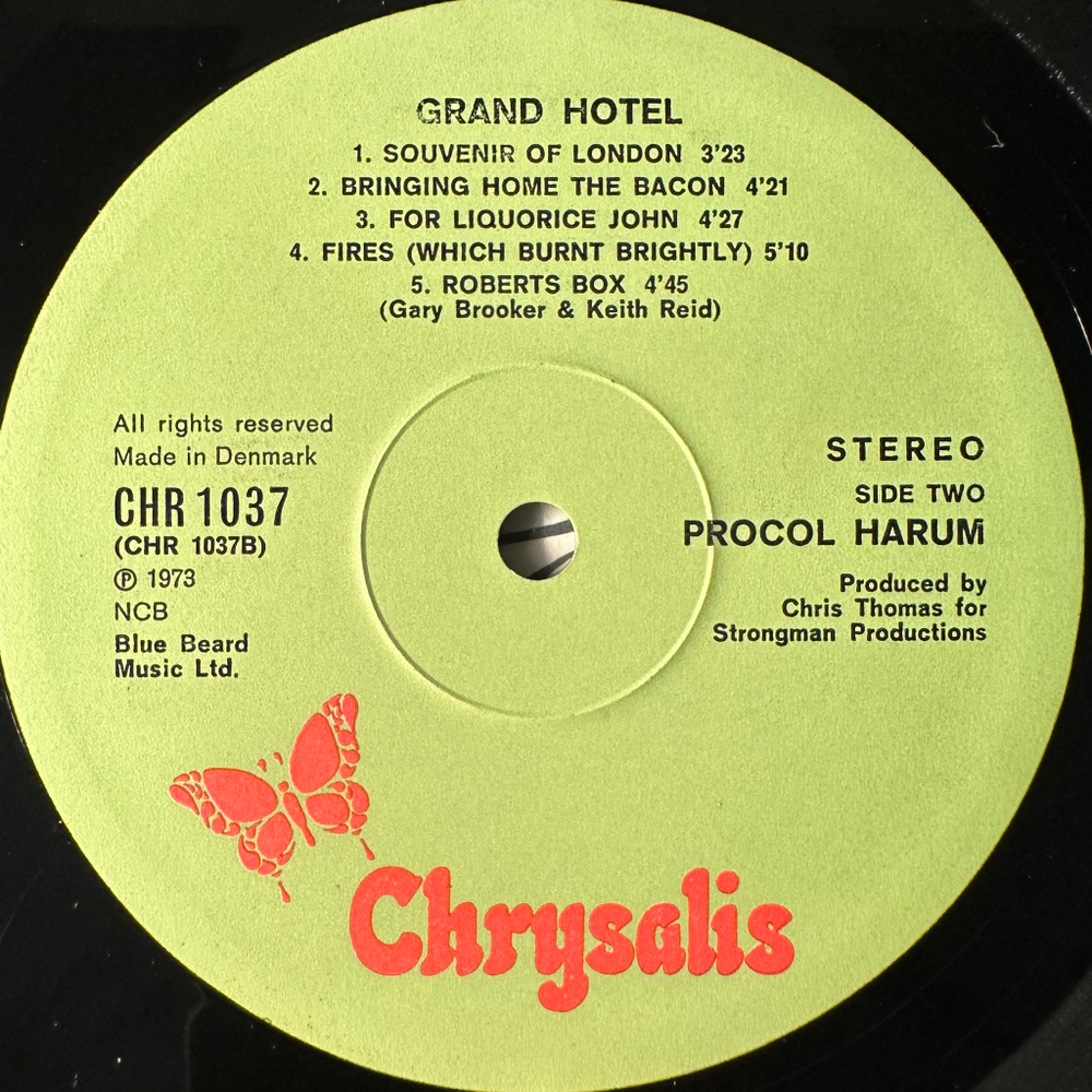 Procol Harum - Grand Hotel (Дания 1973г.)