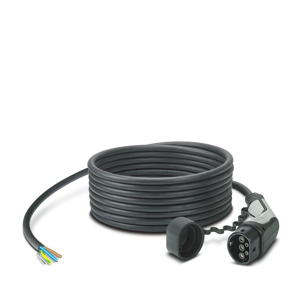 1053099 - EV-T2G3C-1AC32A-8,0M6,0ESBK01 - Зарядный кабель AC