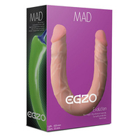 Двусторонний фаллоимитатор из киберкожи 42см Egzo Mad Pepper Cyberskin