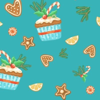 Рождественские кексы