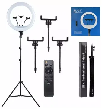 Кольцевая светодиодная LED лампа RL-21 Soft Ring Light 54см с пультом