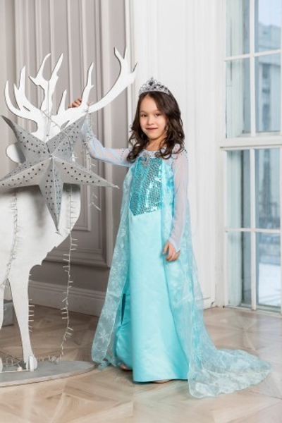 Бирюзовое платье Эльзы Juliesart **Vanilla sky"