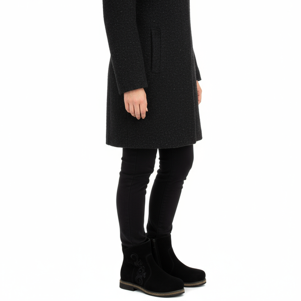 Унты-ботиночки женские из замши