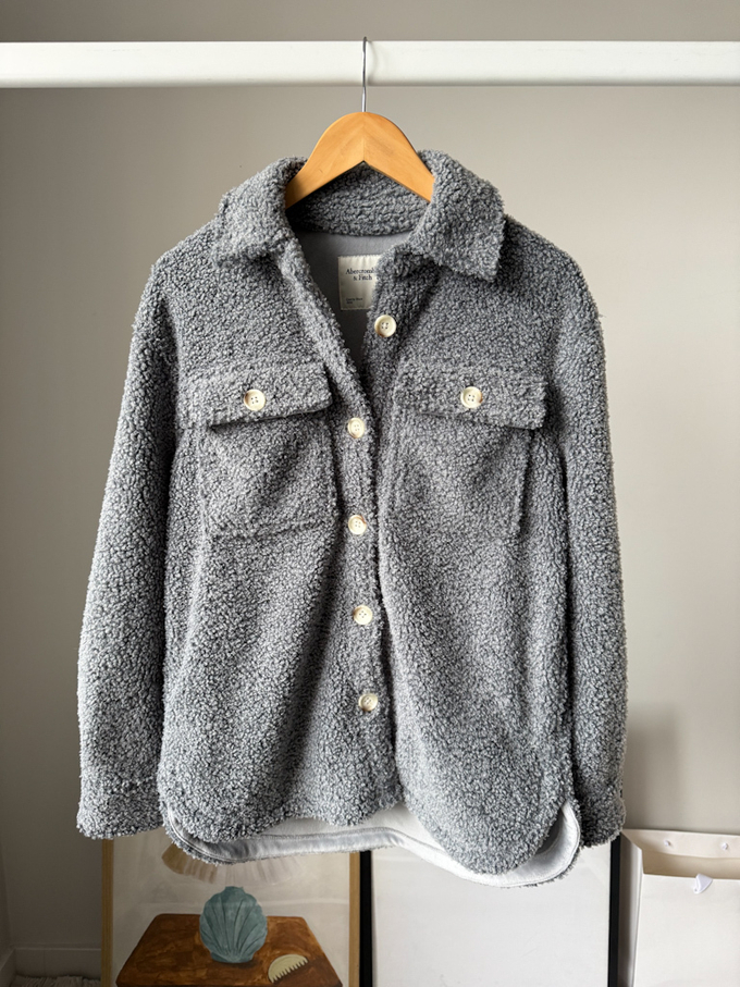 Куртка букле Abercrombie & Fitch, S